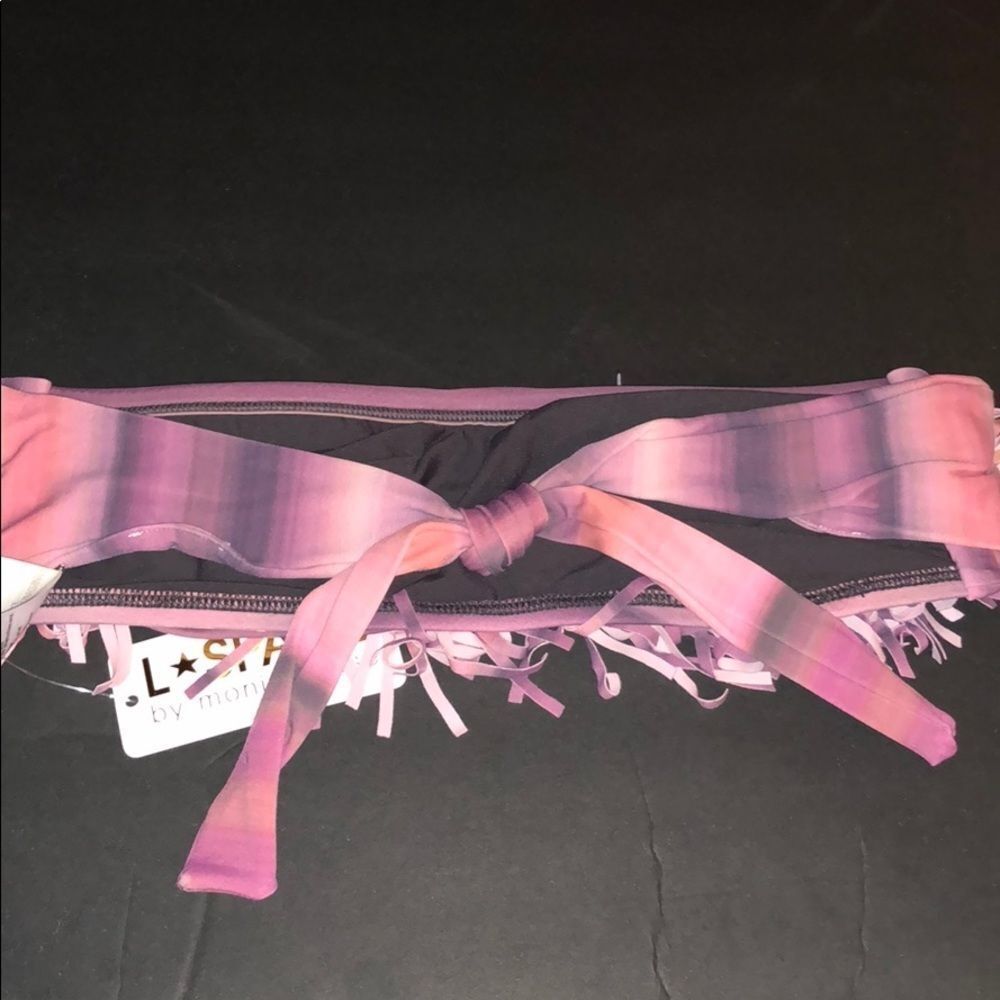 L Space Santorini Fringe Dolly Bandeau NWT - Picture 7 of 8